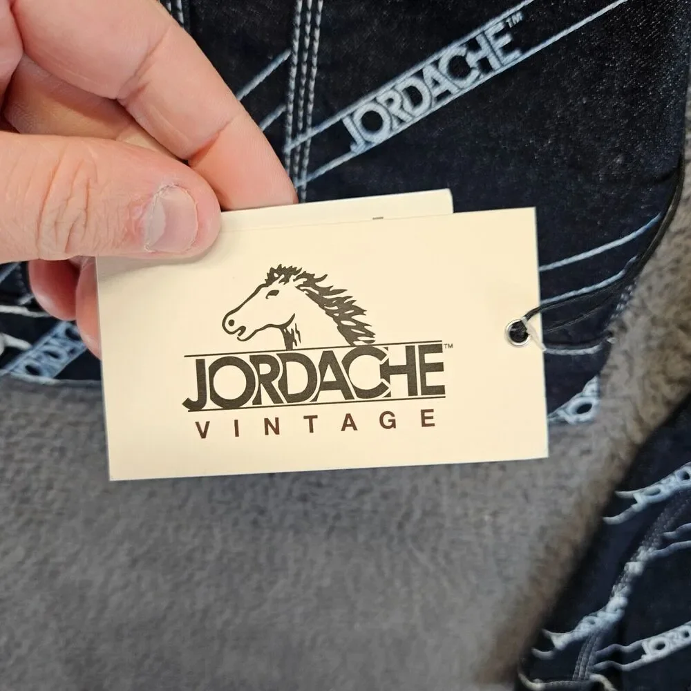 Jordache Denim Jacket Women Size Medium Blue Betty Crop‎ Jacket Dark Wash